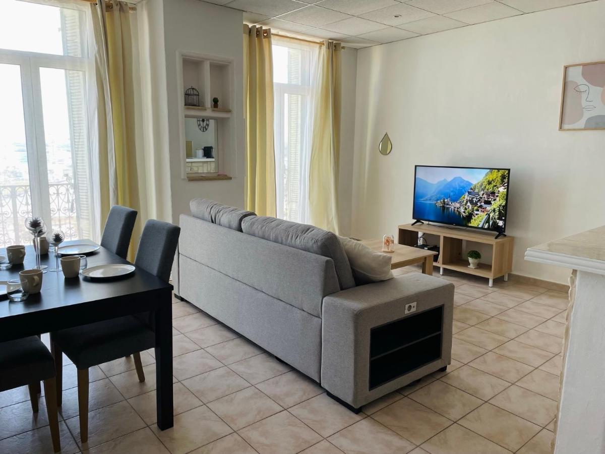 Cannes : Agreable Et Lumineux Appartement Vue Mer Eksteriør billede