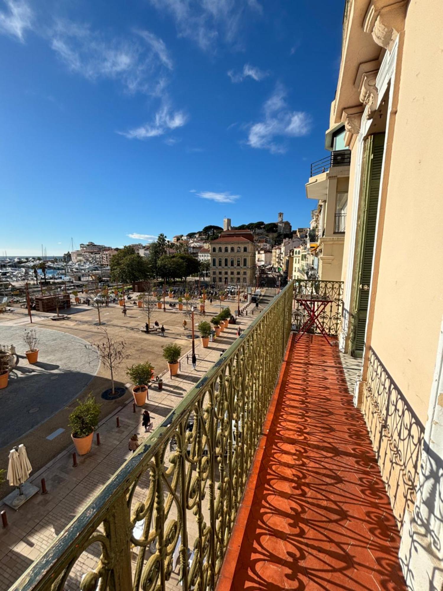 Cannes : Agreable Et Lumineux Appartement Vue Mer Eksteriør billede